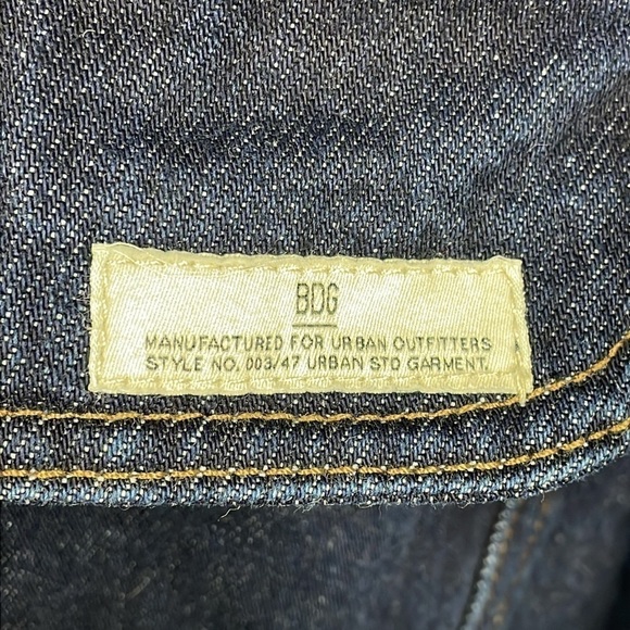 BDG Blaine Cargo Skate Jeans Utility Stretch Waist Loose Dark Wash Sz 29 - Picture 16 of 16